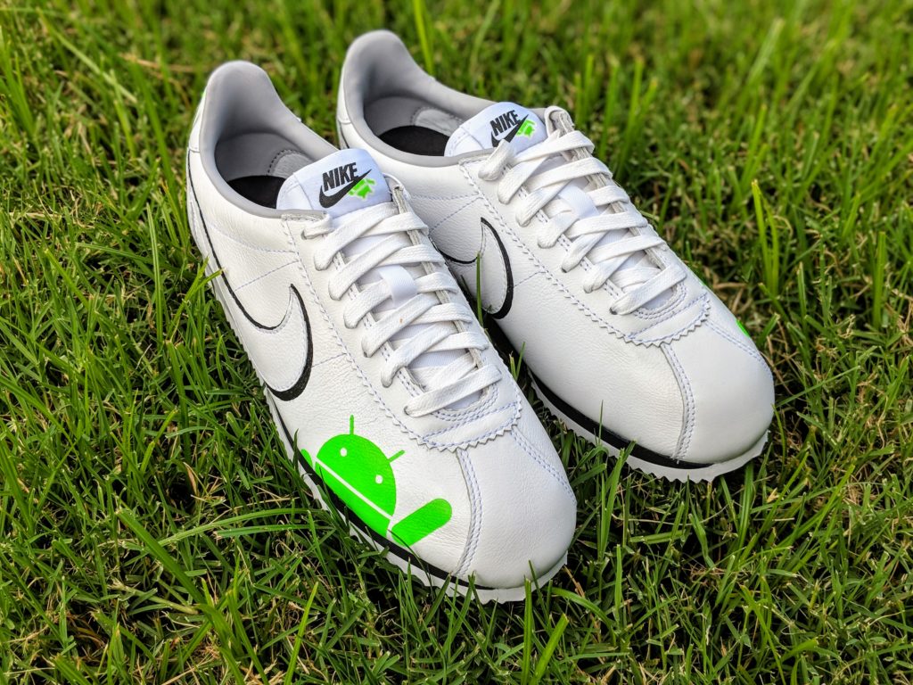 Oh Hai!” My Android x Nike Cortez custom sneakers. DIY resources – Stacy  Devino